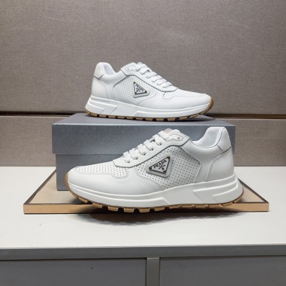 プラダ「Prada」プラダ プレミアムスニーカー (2026年春夏モデル) / レザースニーカー
