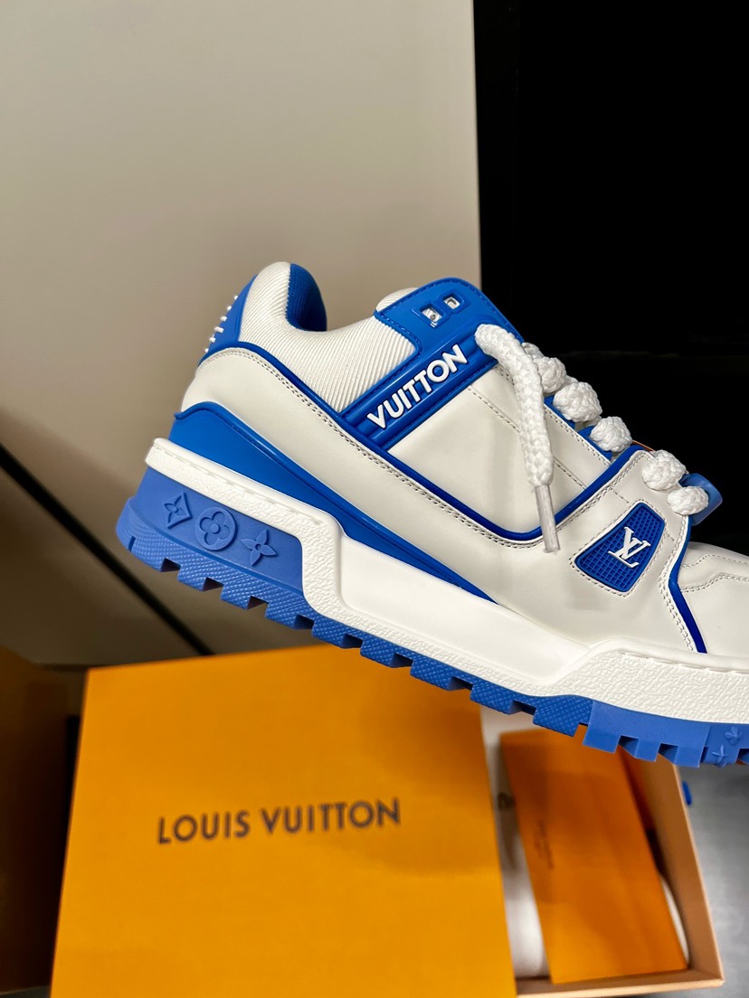 ルイ・ヴィトン「Louis Vuitton」ルイ・ヴィトン トレーナーマキシ スニーカー / レザースニーカー