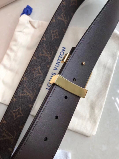 ルイ・ヴィトン「Louis Vuitton」プレミアム トゴレザーベルト / ハイエンドウエストベルト40m