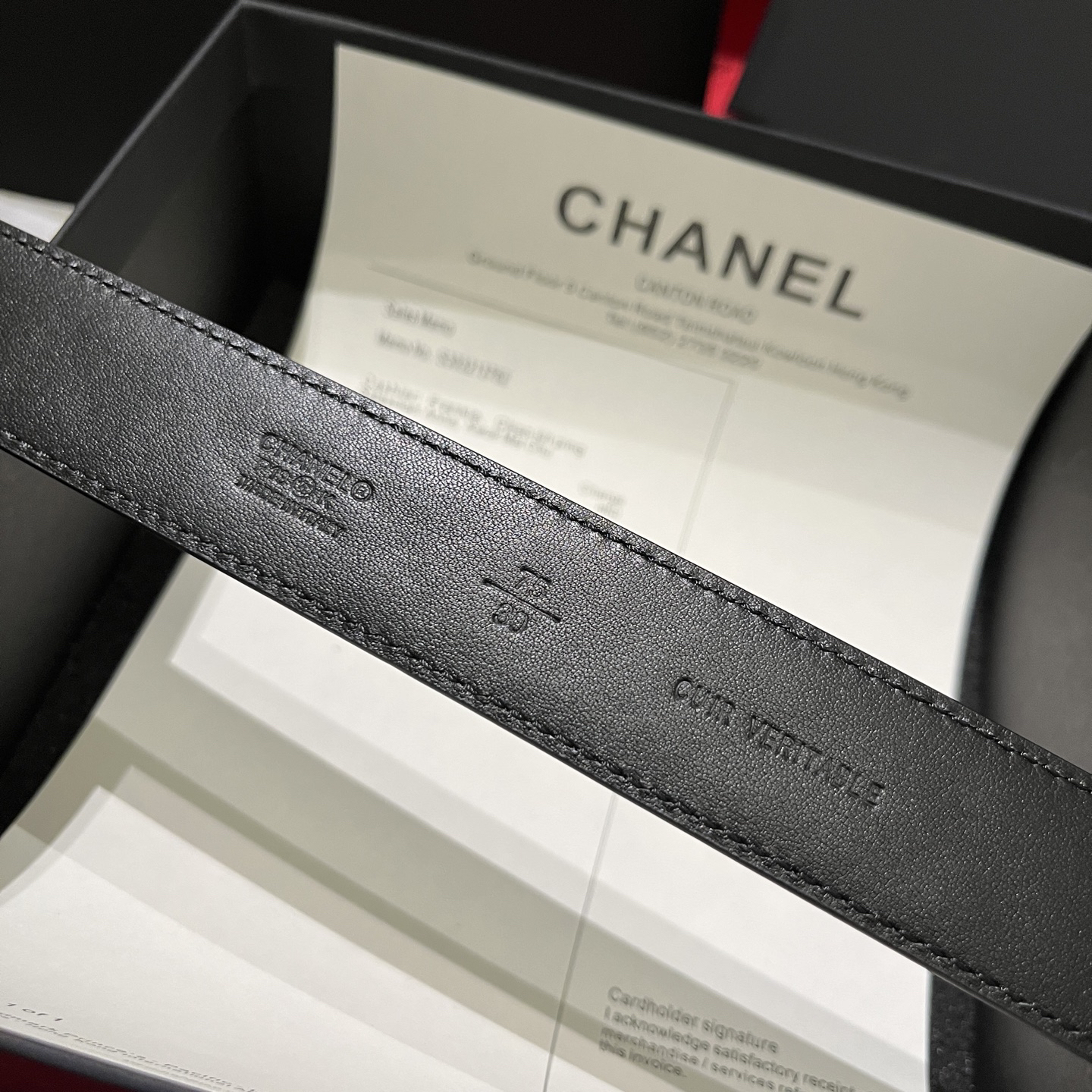 シャネル「Chanel」プレミアム トゴレザーベルト / ハイエンドウエストベルト