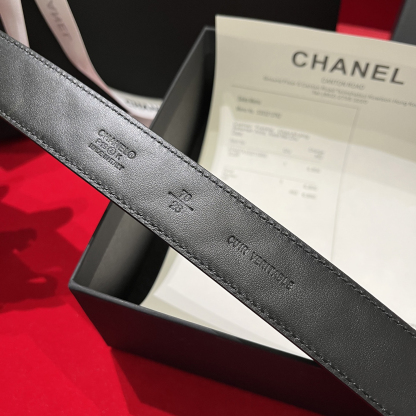 シャネル「Chanel」プレミアム トゴレザーベルト / ハイエンドウエストベルト