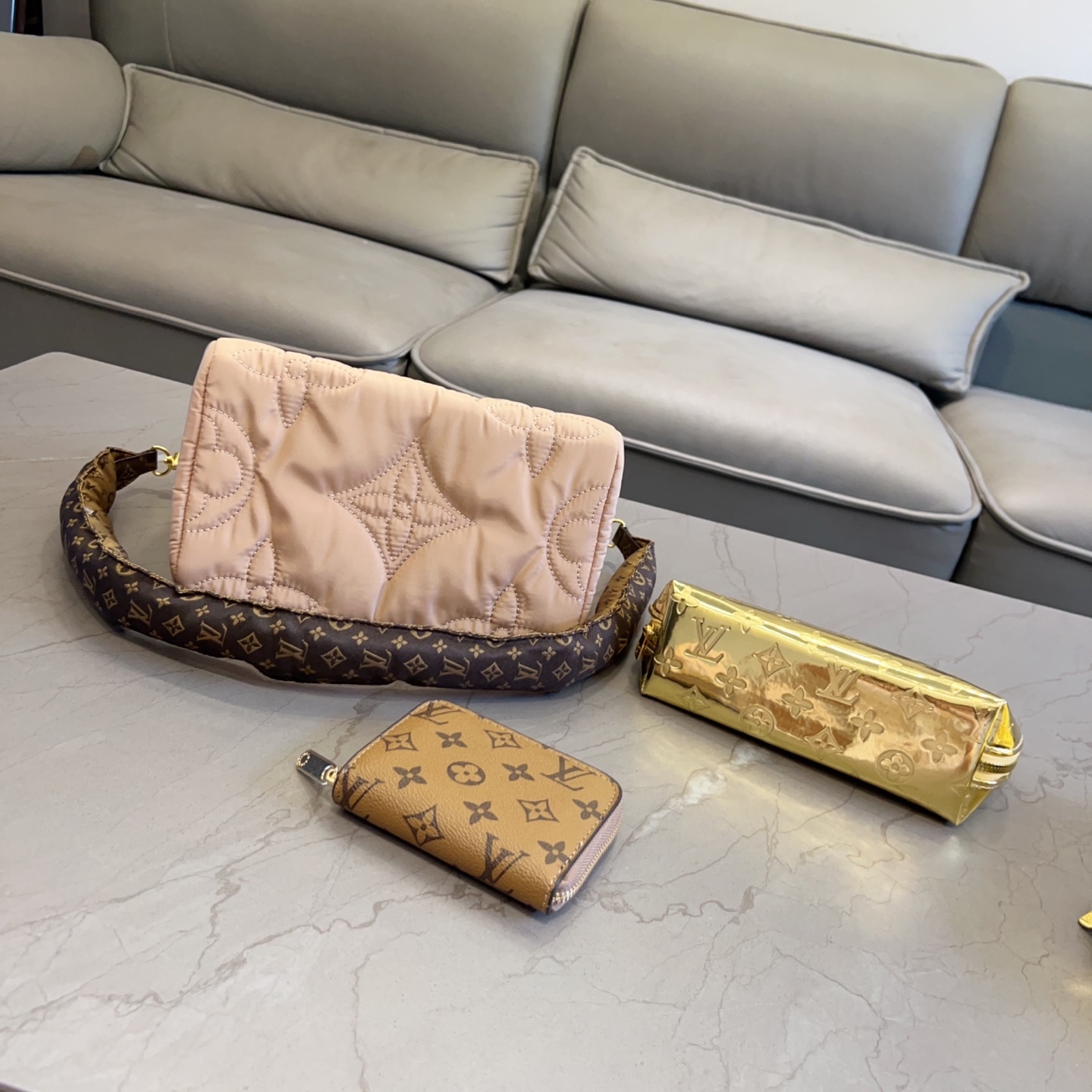 ルイ・ヴィトン「Louis Vuitton」ルイ・ヴィトン マルチポシェット アクセサリーズ 3点セット / ショルダーバッグ