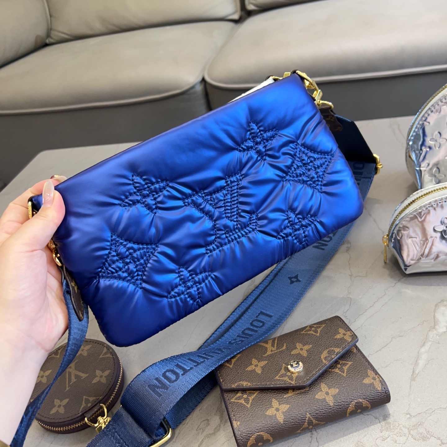 ルイ・ヴィトン「Louis Vuitton」ルイ・ヴィトン マルチポシェット アクセサリーズ 3点セット / ショルダーバッグ