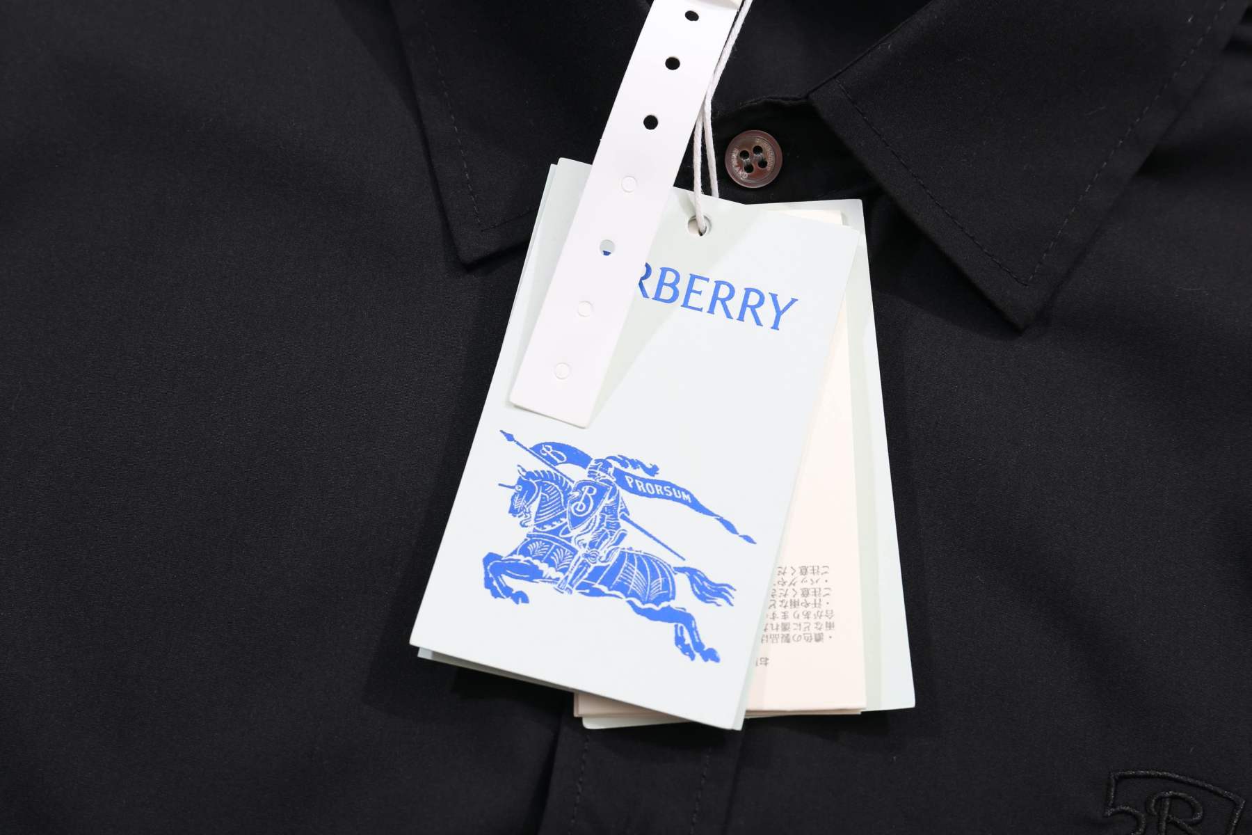 バーバリー「Burberry」バーバリー シールド刺繍シャツ / ロングスリーブシャツ