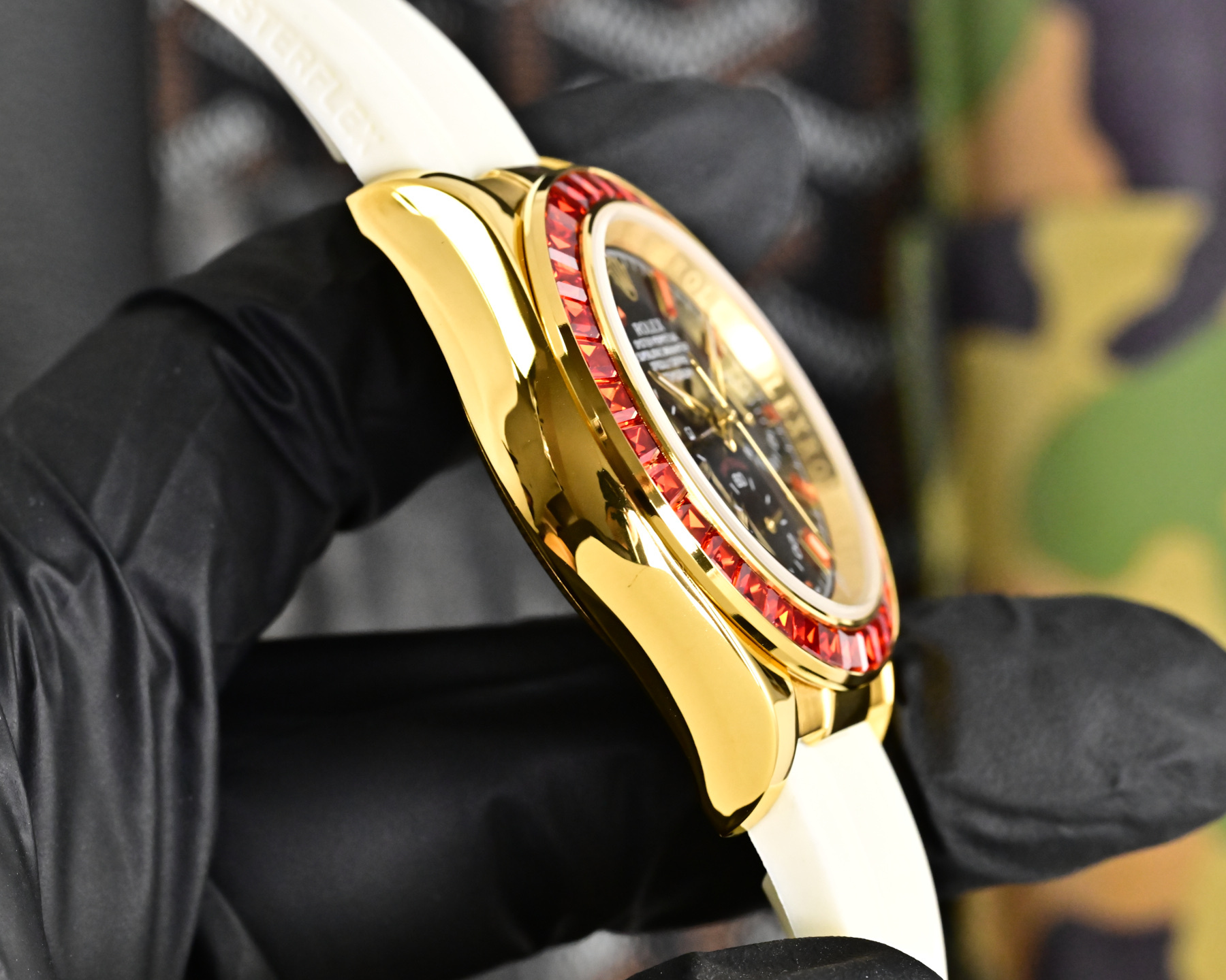 ROLEX  デイトナ スタイル クロノグラフ “サクラピンク” / カスタムウォッチ