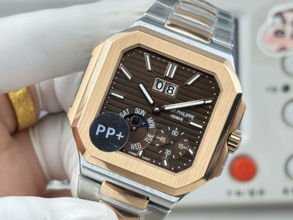 Patek Philippe パテック・フィリップ キュビトゥス スタイル グランドデイト・ムーンフェイズ / カスタムウォッチ