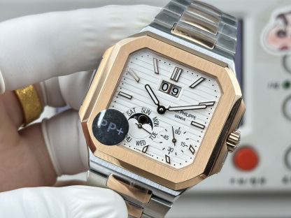 Patek Philippe パテック・フィリップ キュビトゥス スタイル グランドデイト・ムーンフェイズ / カスタムウォッチ