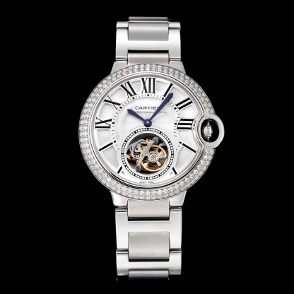 cartier カルティエ バロン ブルー トゥールビヨン / メンズ腕時計