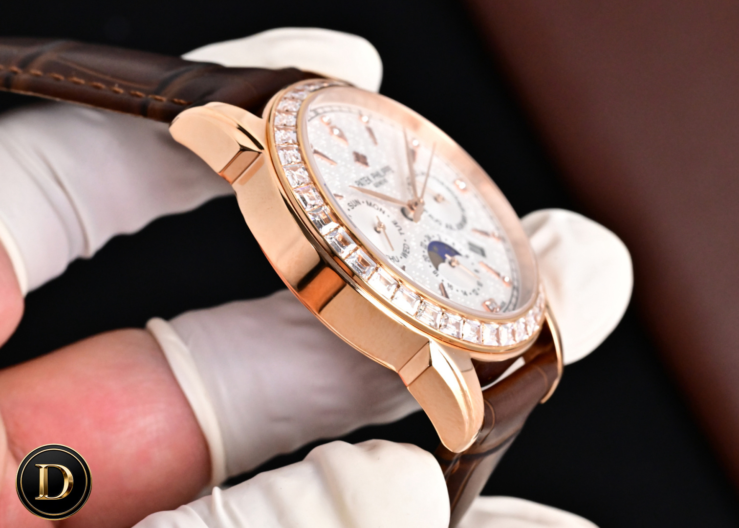 Patek Philippe パテック・フィリップ キュビトゥス スタイル グランドデイト・ムーンフェイズ / カスタムウォッチ