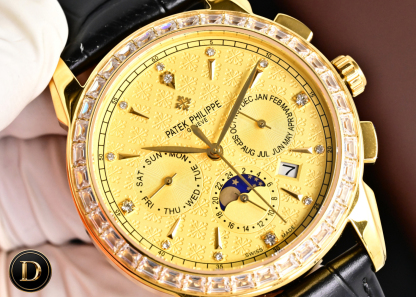 Patek Philippe パテック・フィリップ キュビトゥス スタイル グランドデイト・ムーンフェイズ / カスタムウォッチ