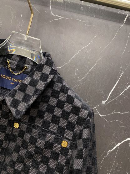 ルイ・ヴィトン「Louis Vuitton」ルイ・ヴィトン モノグラム コーデュロイ ジャケット / メンズ ワークジャケット