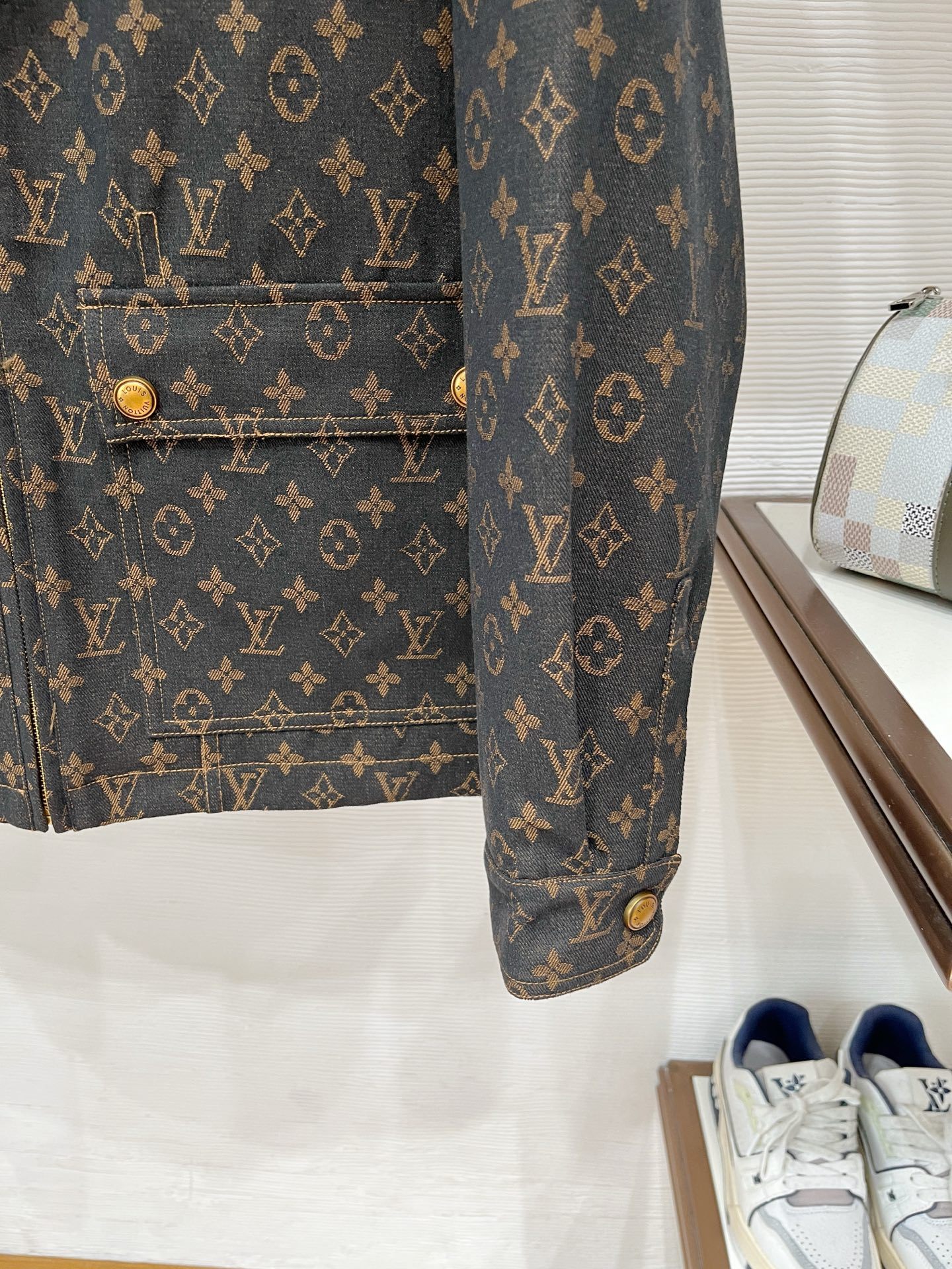 [Copy]ルイ・ヴィトン「Louis Vuitton」ルイ・ヴィトン モノグラム ワークジャケット / メンズ アウター