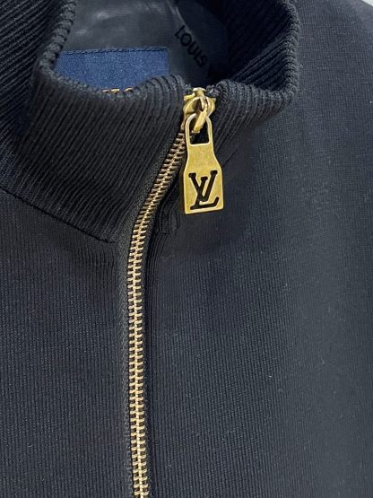 ルイ・ヴィトン「Louis Vuitton」ルイ・ヴィトン モノグラム ニット スタンドカラージャケット / メンズアウター