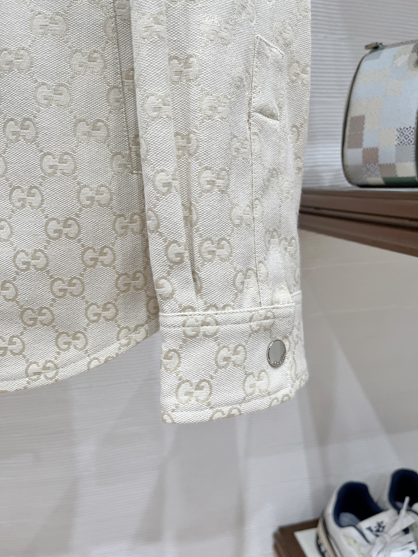 グッチ「Gucci」グッチ GGジャカード フリップカラー ジャケット / メンズ アウター