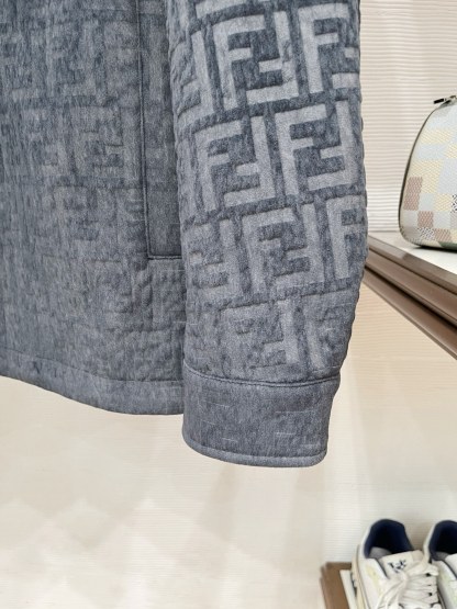 フェンディ「Fendi」フェンディ FFズッカ ジャカード ブルゾン / メンズ アウター
