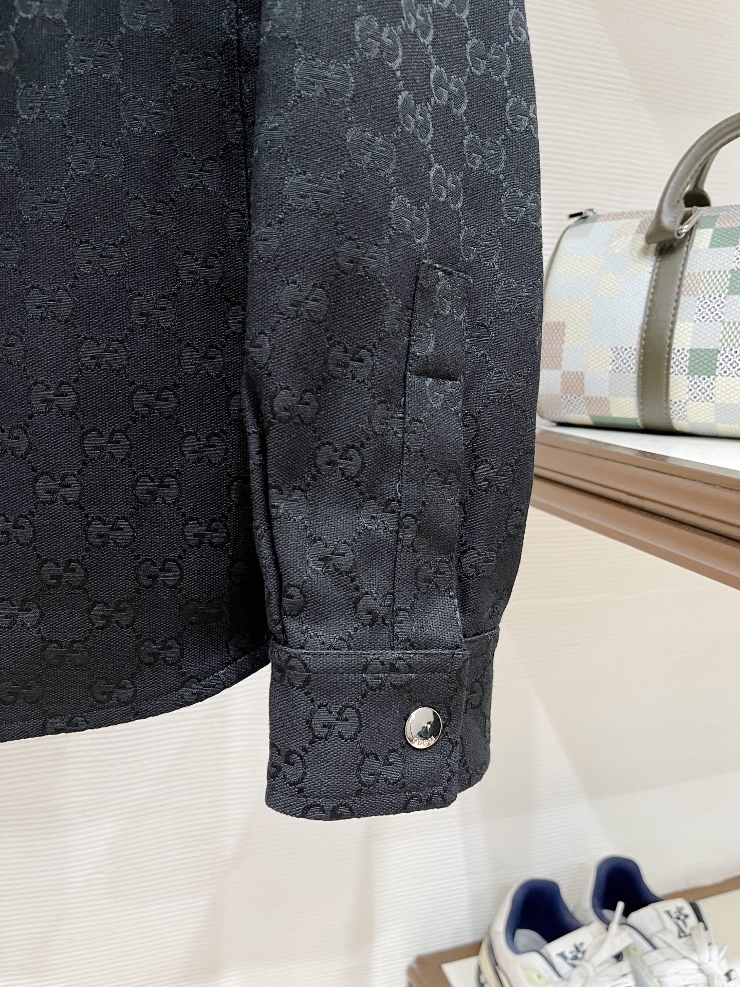 グッチ「Gucci」グッチ GGジャカード フリップカラー ジャケット / メンズ アウター