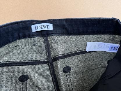 LOEWE &-ロエベ SS26 ロゴ五金 ポケット ストレートパンツ / ロングパンツ