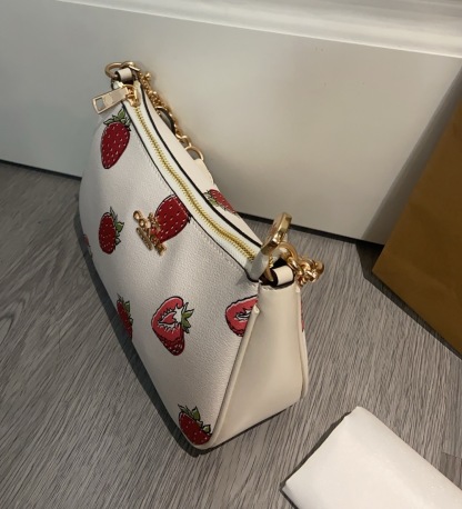 コーチ「Coach」ストロベリー テリ アンダーアームバッグ
