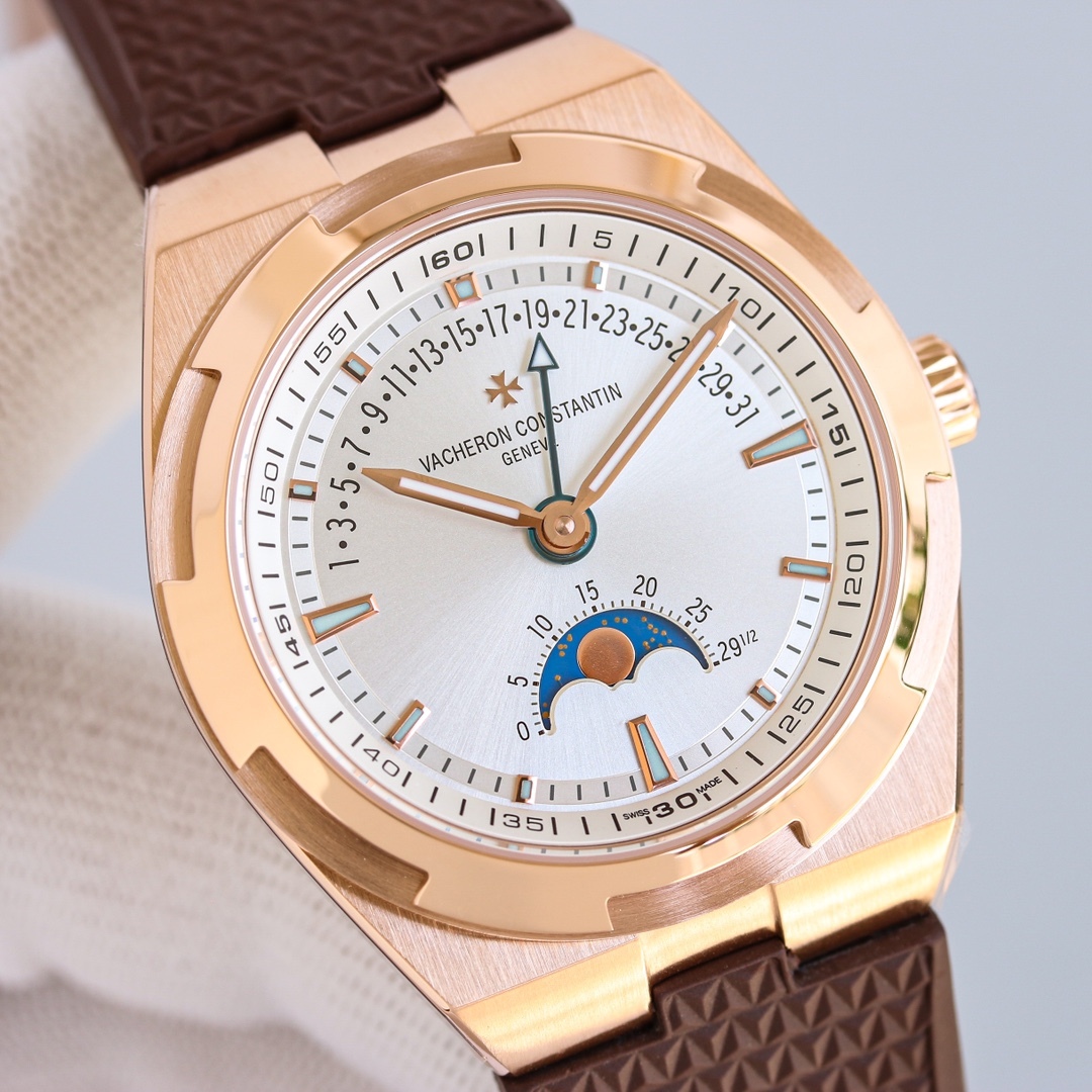 ヴァシュロン・コンスタンタン［Vacheron Constantin］OVERSEAS デュアルタイム Reverse jumpカレンダー 腕時計 41MM