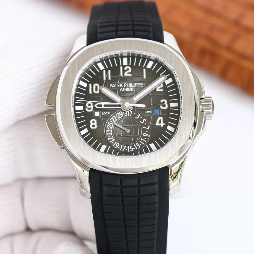パテック フィリップ「Patek Philippe」Aquanaut Travel Time  クロノグラフ腕時計40MM