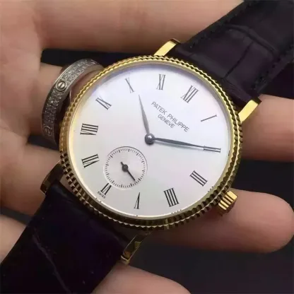 パテック フィリップ「Patek Philippe」カラトラバ 3919 クラシック シリーズ メンズ ウォッチ39MM