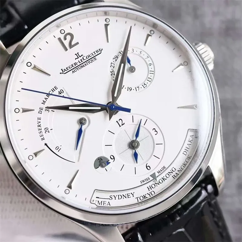 ジャガー ルクルト「Jaeger-LeCoultre」マスター ジオグラフィック  メンズウォッチ39MM