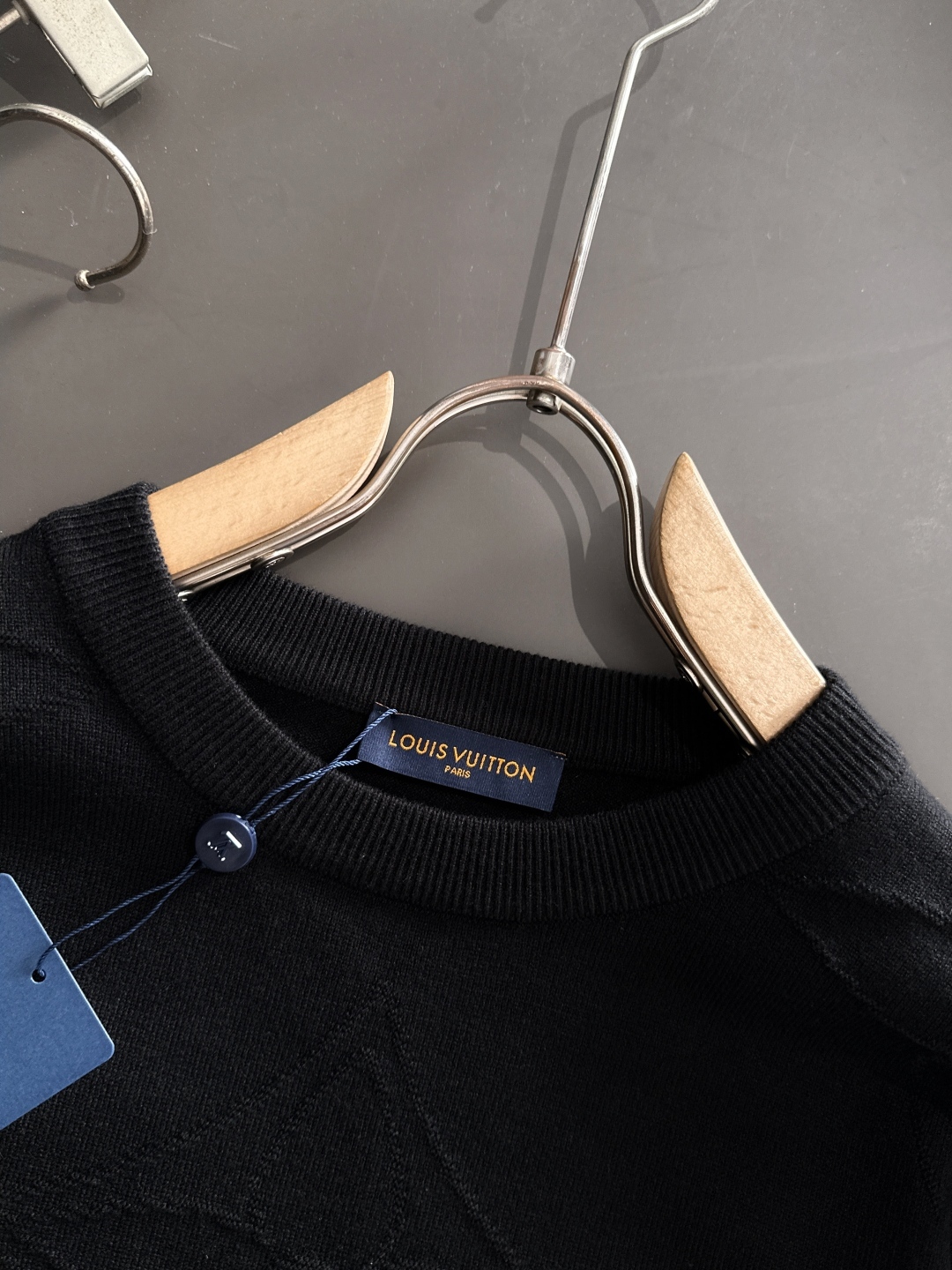ルイ・ヴィトン「Louis Vuitton」秋冬 メンズ  クルーネックニット