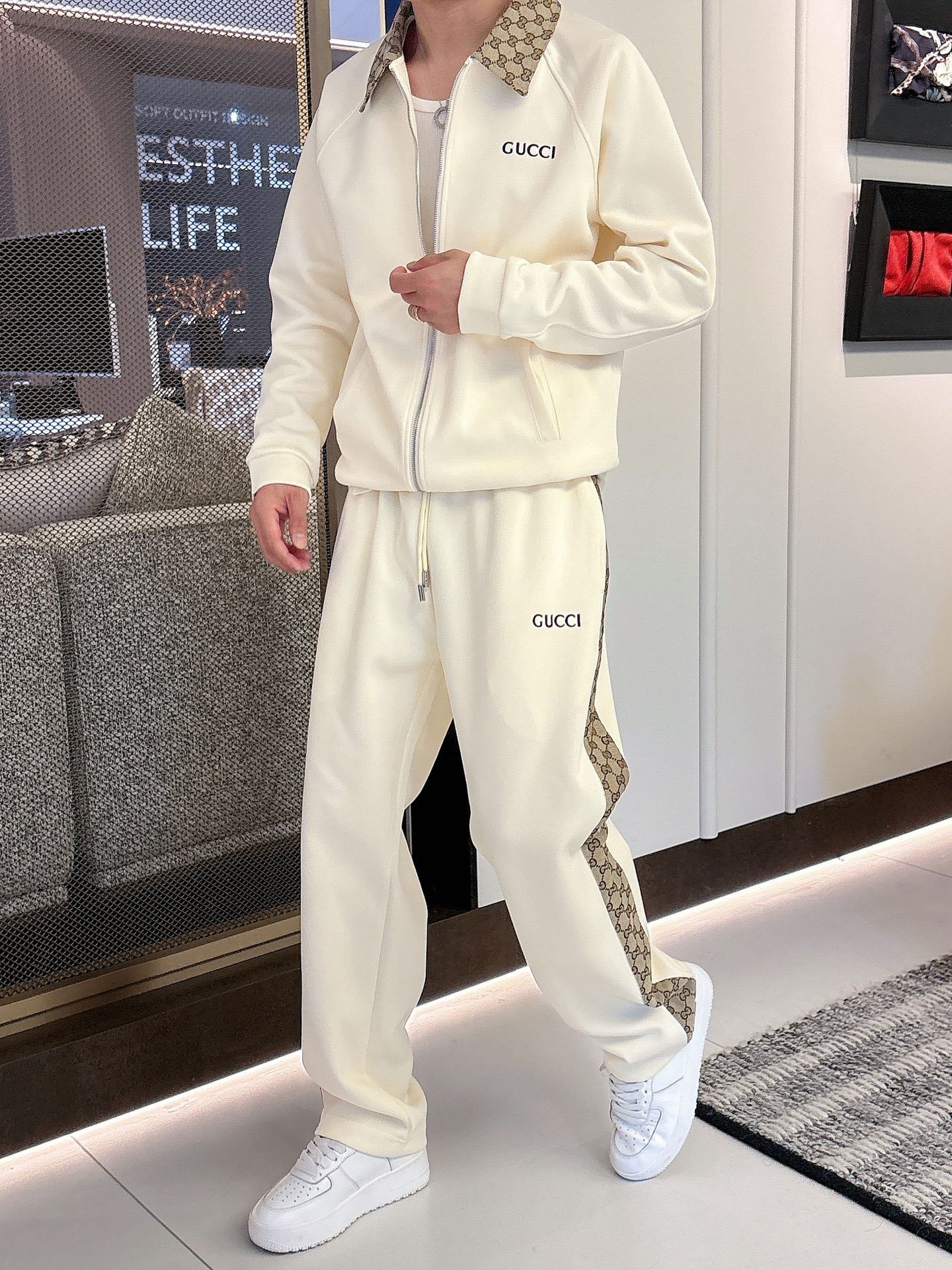 グッチ「Gucci」秋冬 メンズ カジュアルスポーツセット