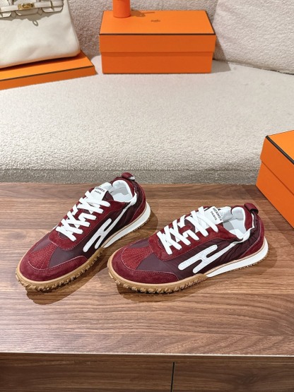 エルメス「Hermès」エルメス ガニーシューズ / レザースニーカー