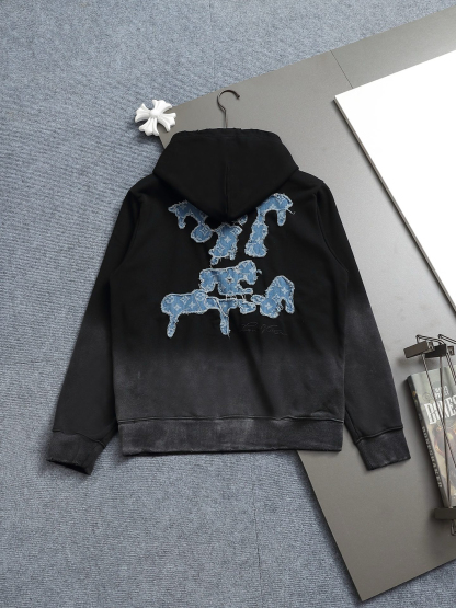 ルイ・ヴィトン「Louis Vuitton」フード付きコットンパーカー(ユニセックス)