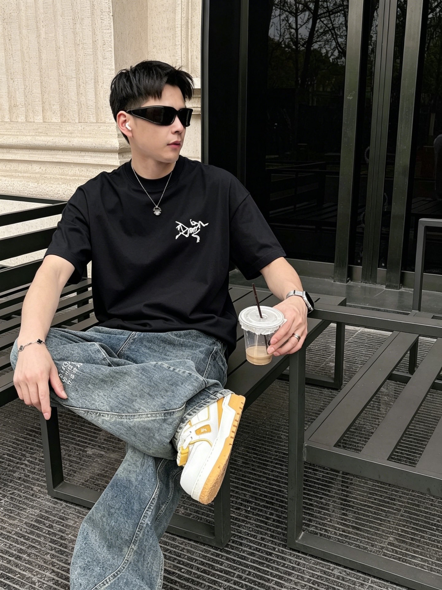 アークテリクス「ARC'TERYX」ロゴプリントTシャツ / ショートスリーブ クルーネック