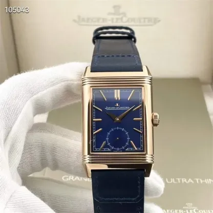 ジャガー ルクルト「Jaeger-LeCoultre」Reverso Tribute Duoface 双面双時区フリップウォッチ40MM