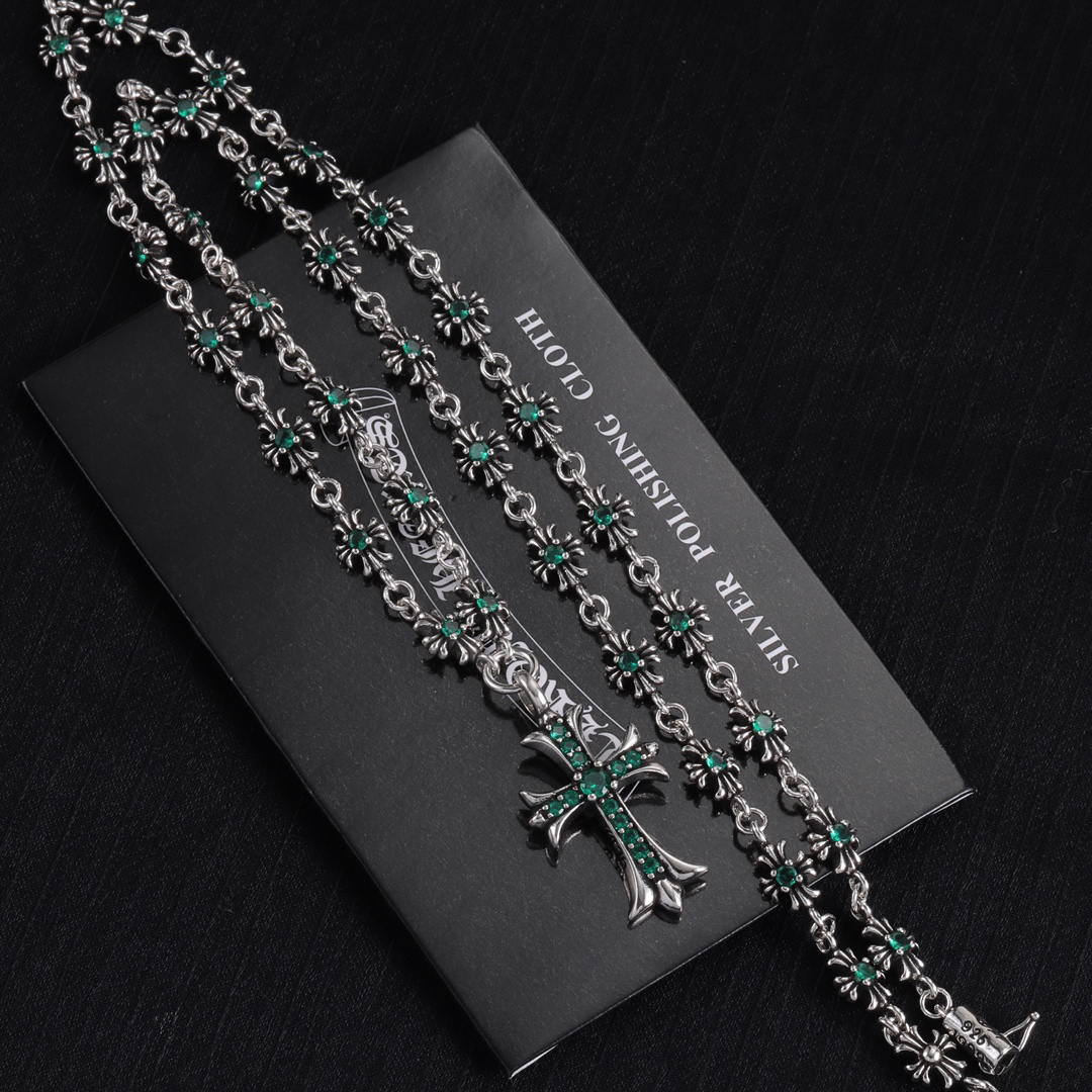 クロムハーツ「Chrome Hearts」シンプルペンダントネックレス - ユニセックス