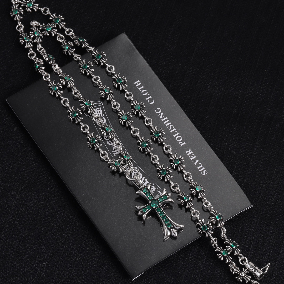 クロムハーツ「Chrome Hearts」シンプルペンダントネックレス - ユニセックス