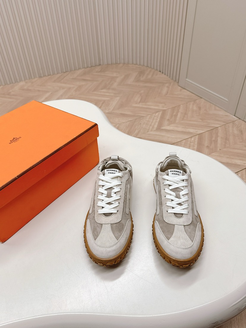 エルメス「Hermès」エルメス ガニーシューズ / レザースニーカー