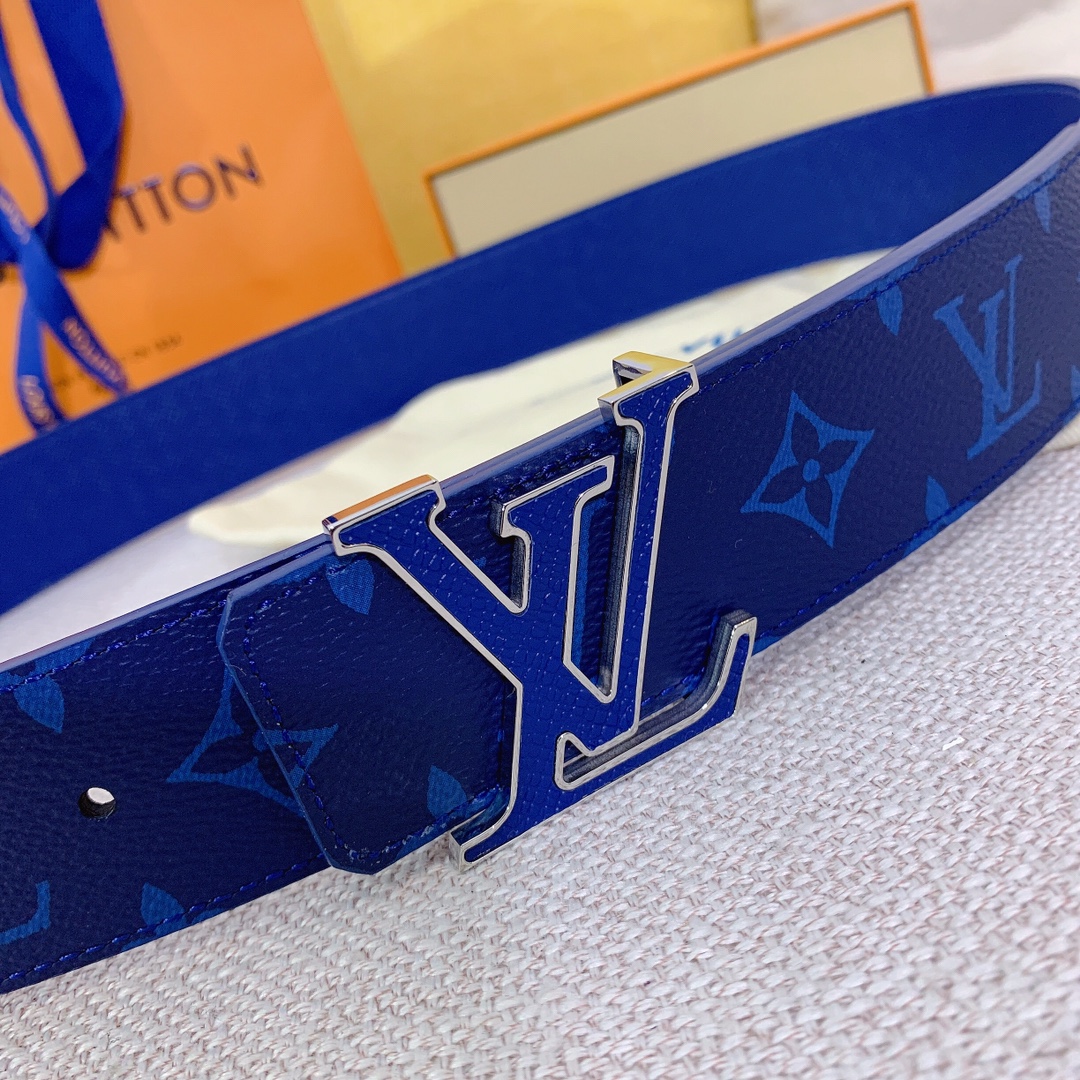 ルイ・ヴィトン「Louis Vuitton」ベルト･LV イニシャル 40MM