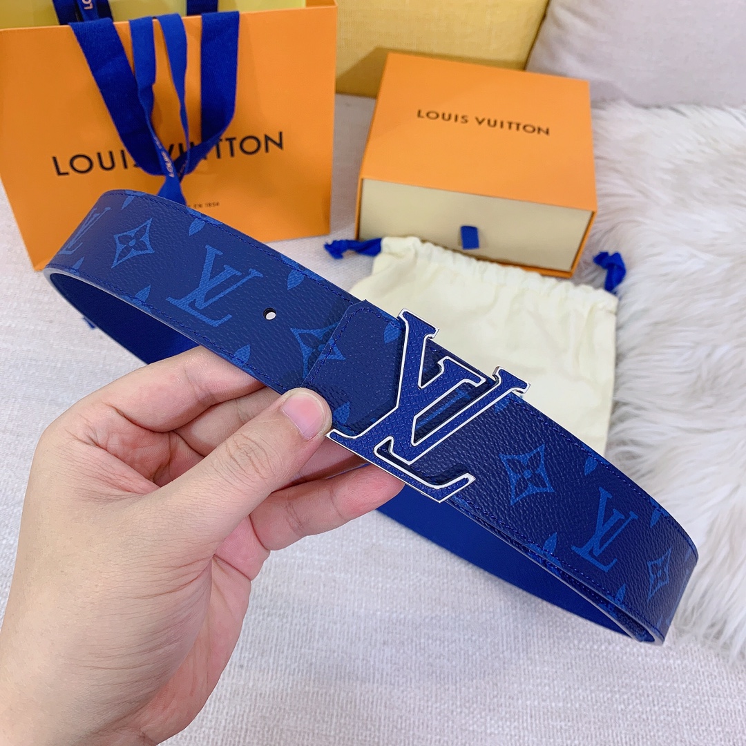 ルイ・ヴィトン「Louis Vuitton」ベルト･LV イニシャル 40MM