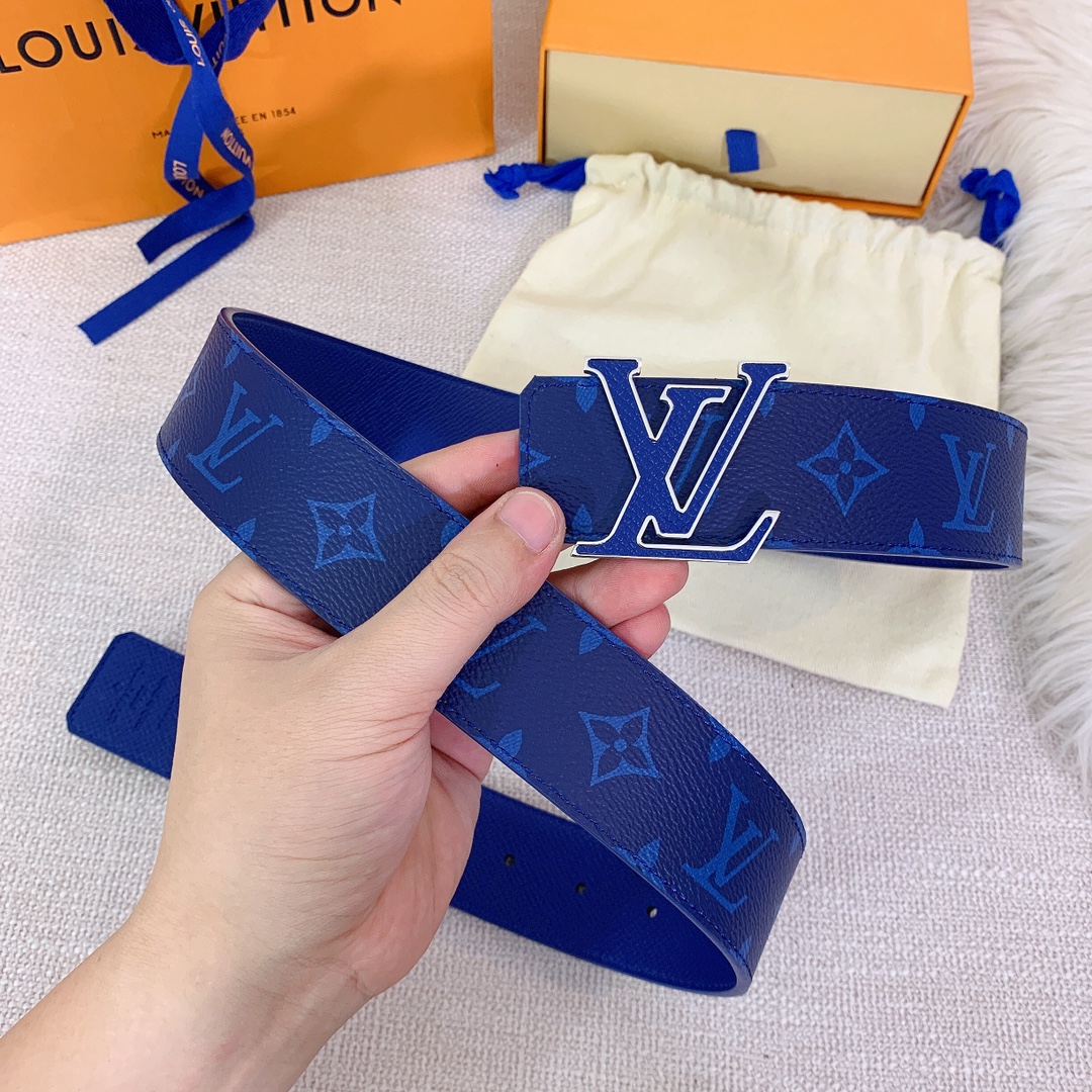 ルイ・ヴィトン「Louis Vuitton」ベルト･LV イニシャル 40MM