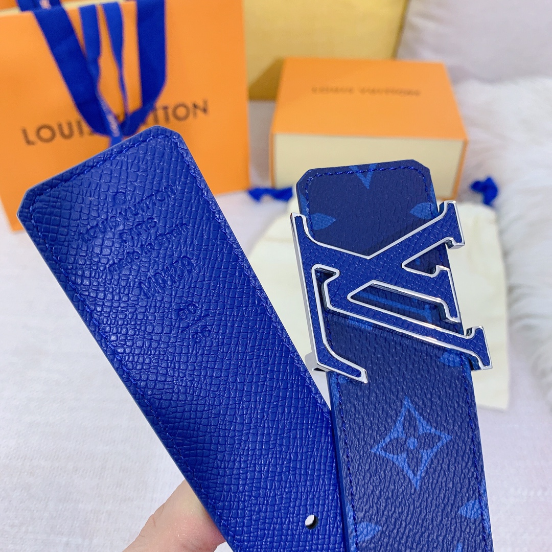 ルイ・ヴィトン「Louis Vuitton」ベルト･LV イニシャル 40MM