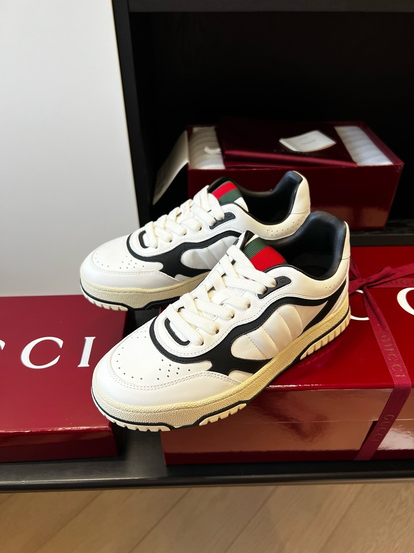 グッチ「Gucci」グッチ バスケットスタイル スニーカー / レザースニーカー