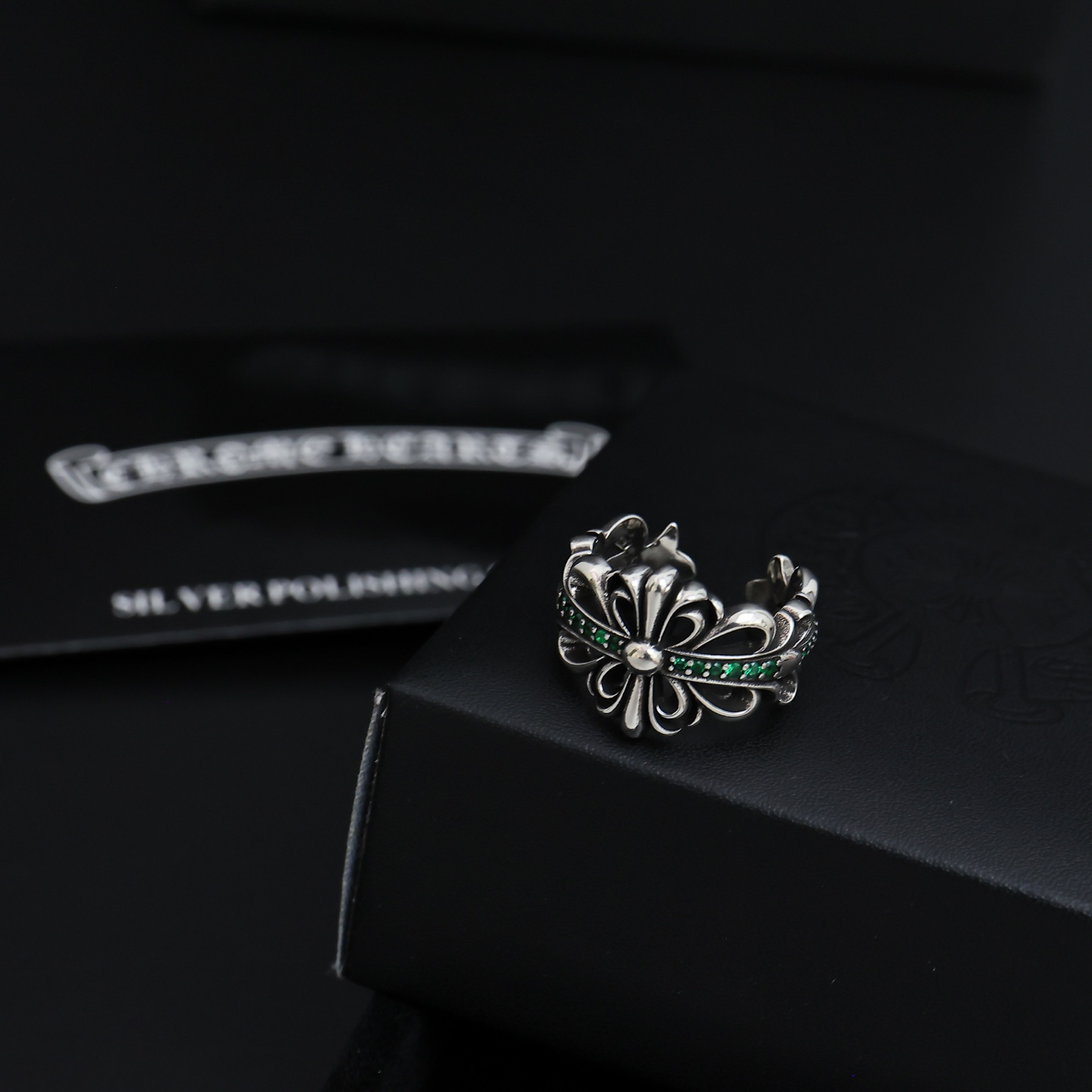 クロムハーツ「Chrome Hearts」クラシックヴィンテージ＆モダンリング - サイズ調整可能