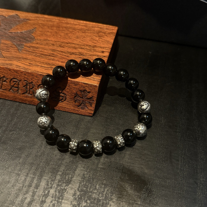 クロムハーツ「Chrome Hearts」ブレスレット - ヴィンテージ＆ロックテイスト ペア用