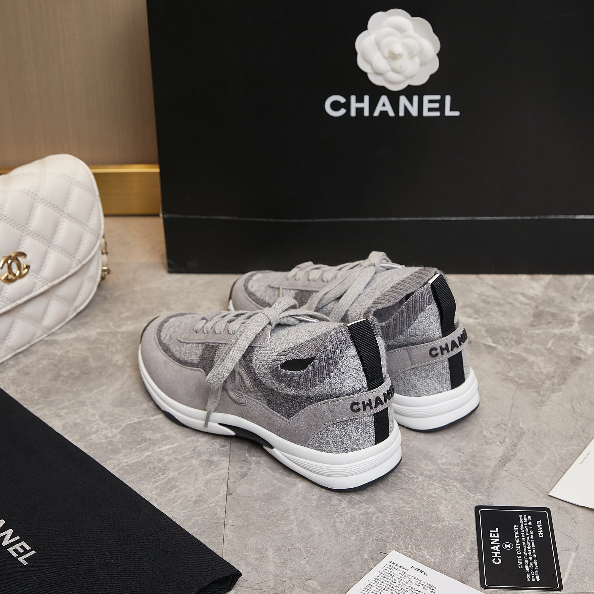 シャネル「Chanel」シャネル プレミアムカジュアルスニーカー  / レジャースニーカー