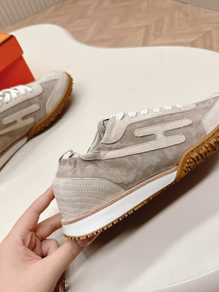 エルメス「Hermès」エルメス ガニーシューズ / レザースニーカー