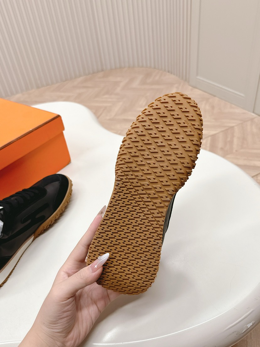 エルメス「Hermès」エルメス ガニーシューズ / レザースニーカー