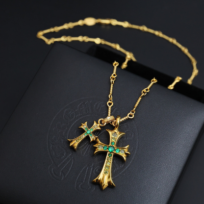 クロムハーツ「Chrome Hearts」のクラシックネックレス - 日常に上品なアクセントを添えるユニセックスモデル