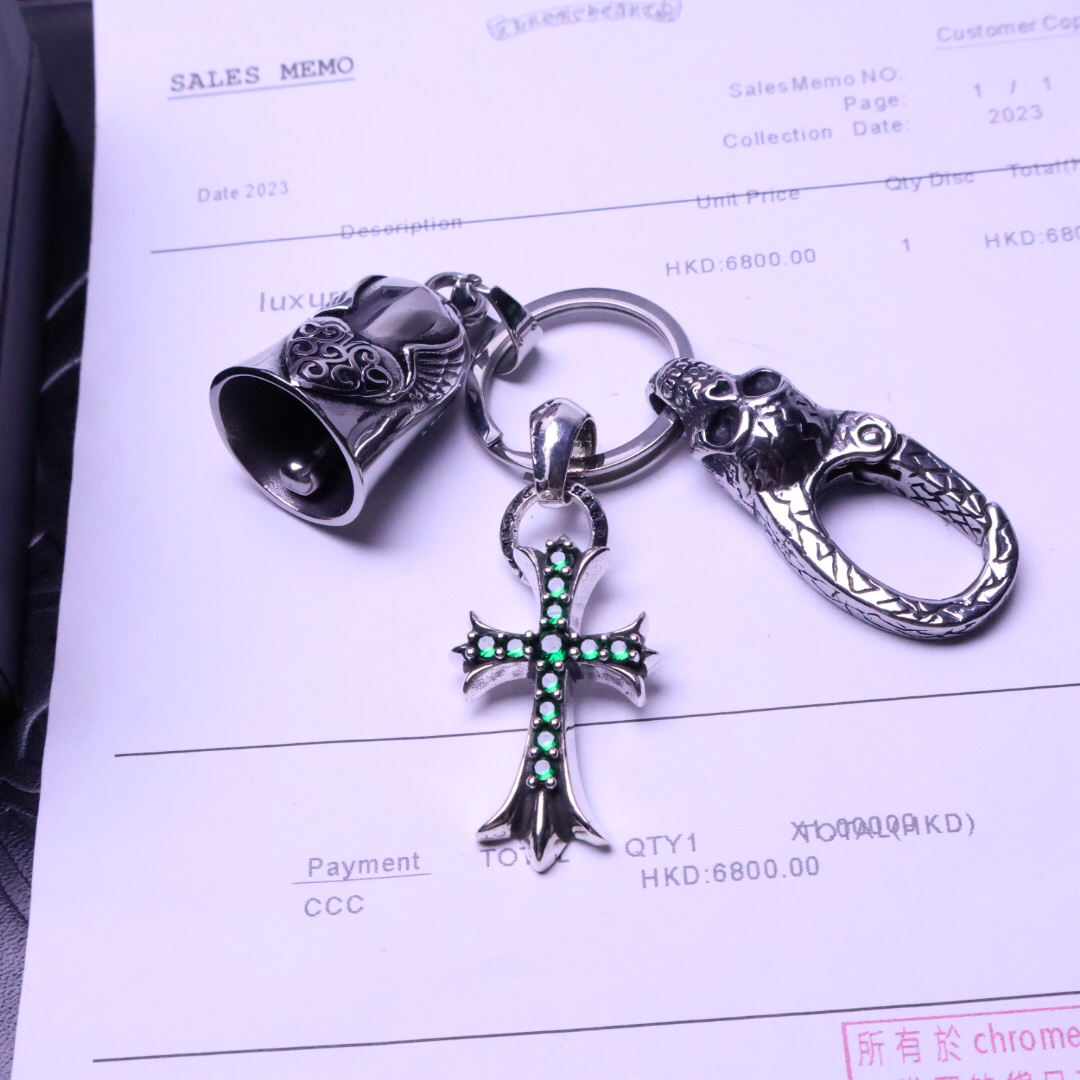 クロムハーツ「Chrome Hearts」キーホルダー＆バッグチャーム - トレンドシンボル