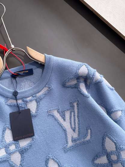 ルイ・ヴィトン「Louis Vuitton」秋冬 メンズ  クルーネックニット