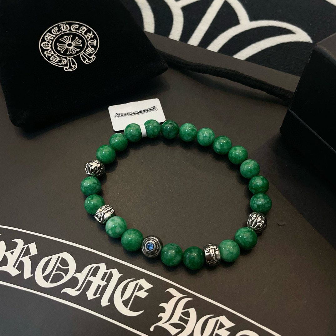 クロムハーツ「Chrome Hearts」ブレスレット - ヴィンテージ＆ロックテイスト ペア用