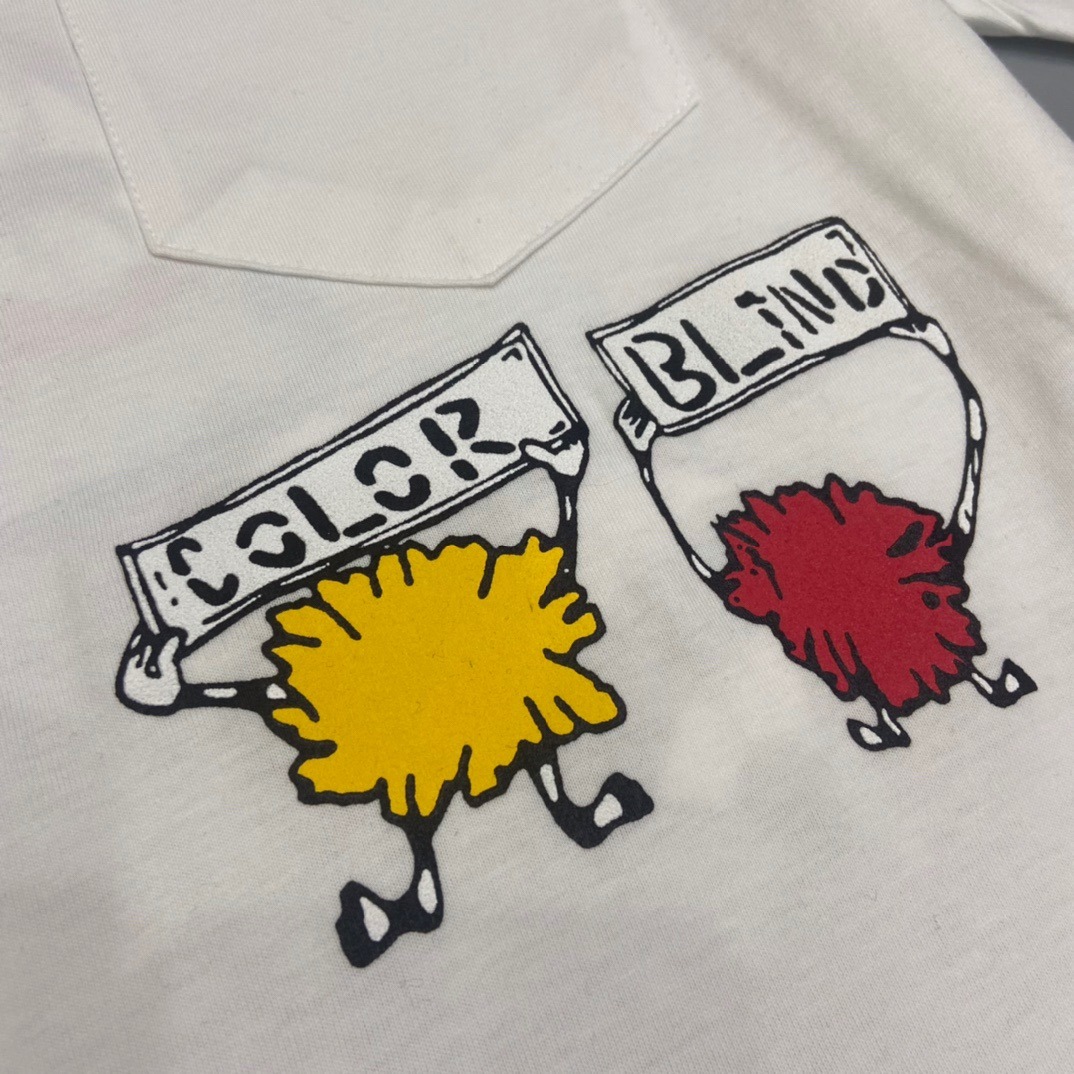 クロムハーツ「Chrome Hearts」キャラクター ジェルプリントTシャツ